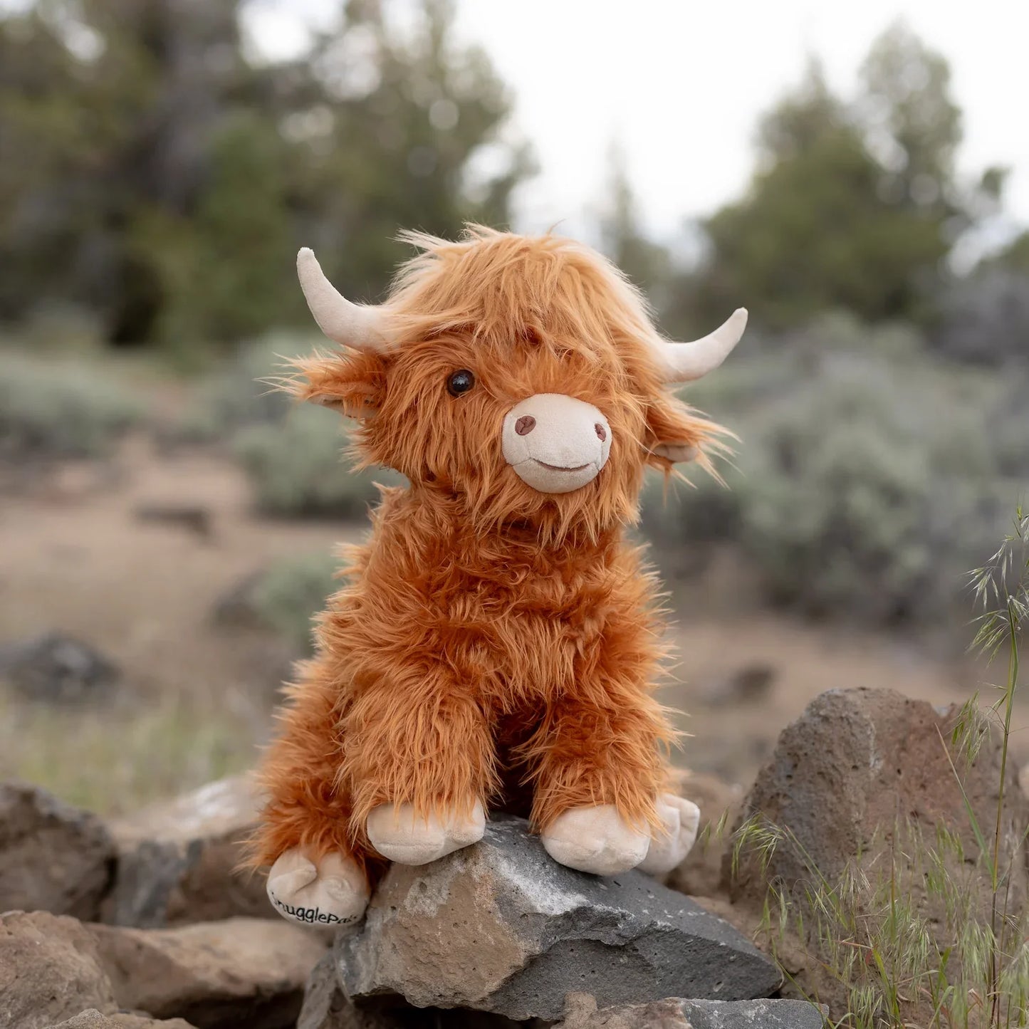 Jumbo Highland Cow SnugglePal