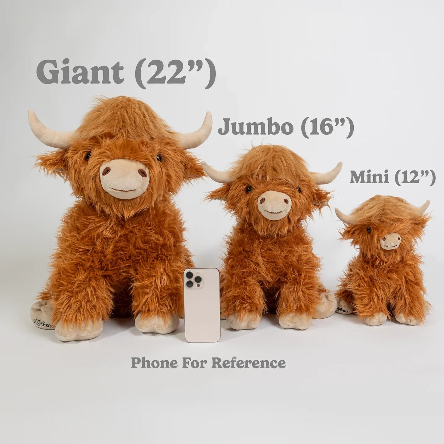 Mini Highland Cow SnugglePal