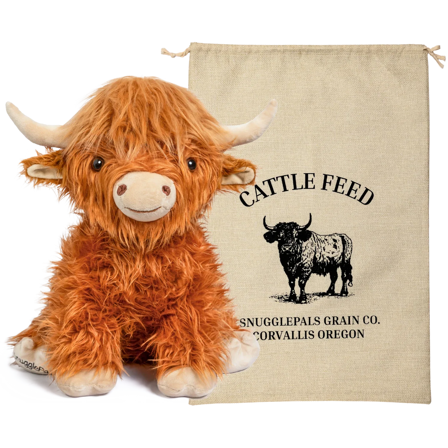 Jumbo Highland Cow SnugglePal
