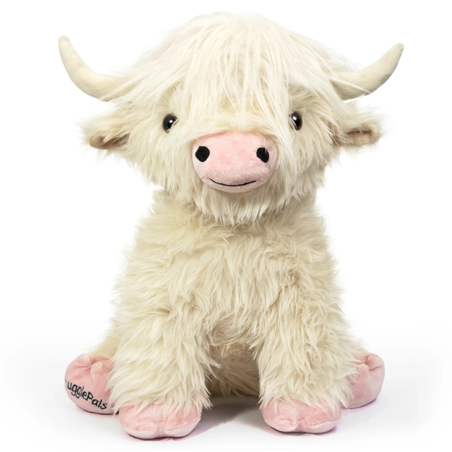 White Highland Cow SnugglePal